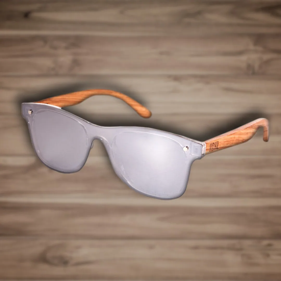Gafas de madera "Frosted Elegance" — vista 5