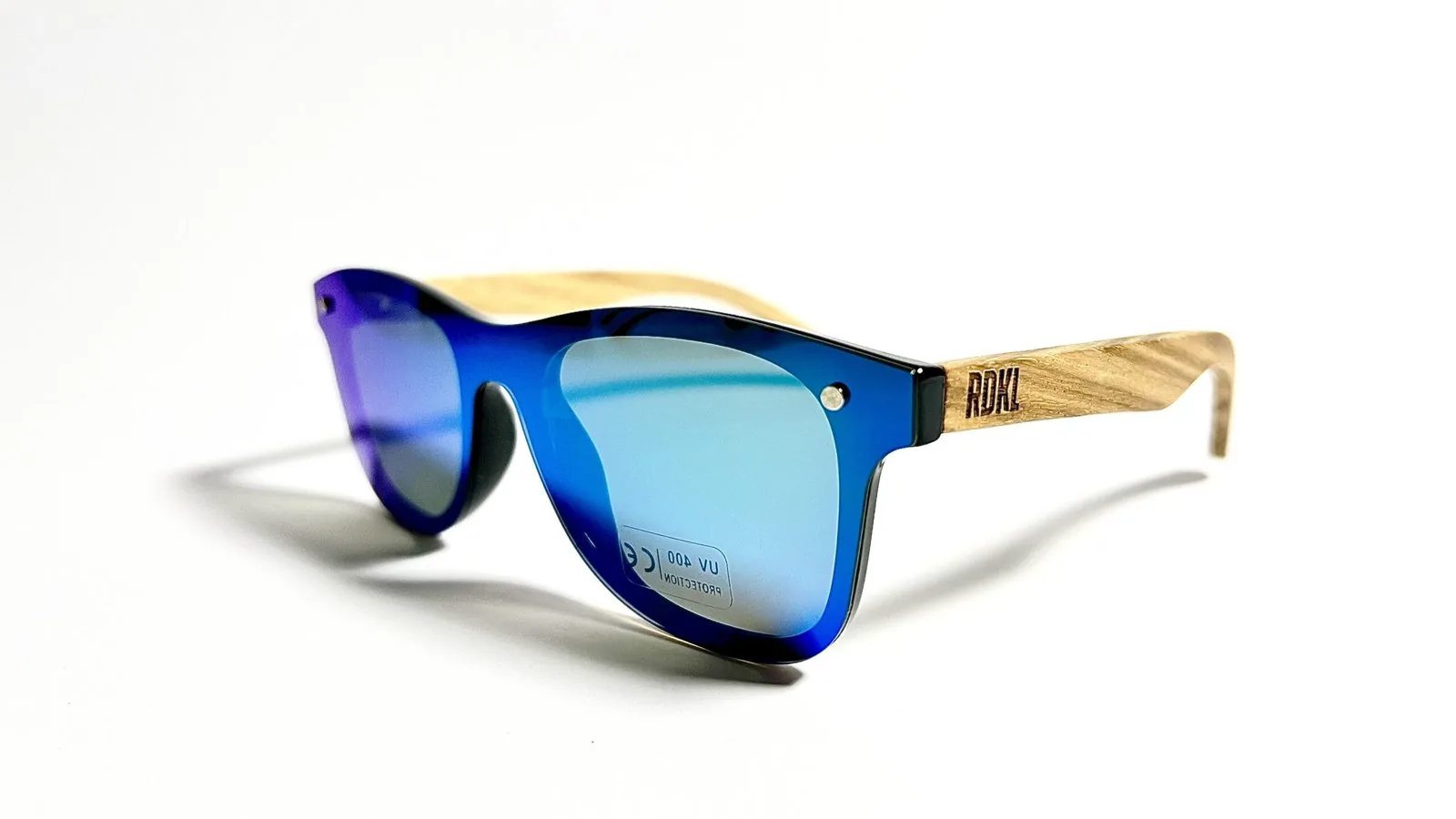 Gafas de madera "Ocean Reflection" — vista 3