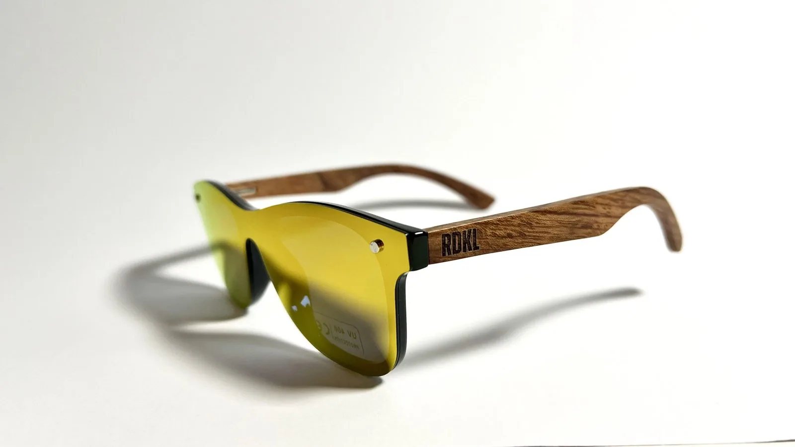 Gafas de madera "Sunset Vibes" — vista 4