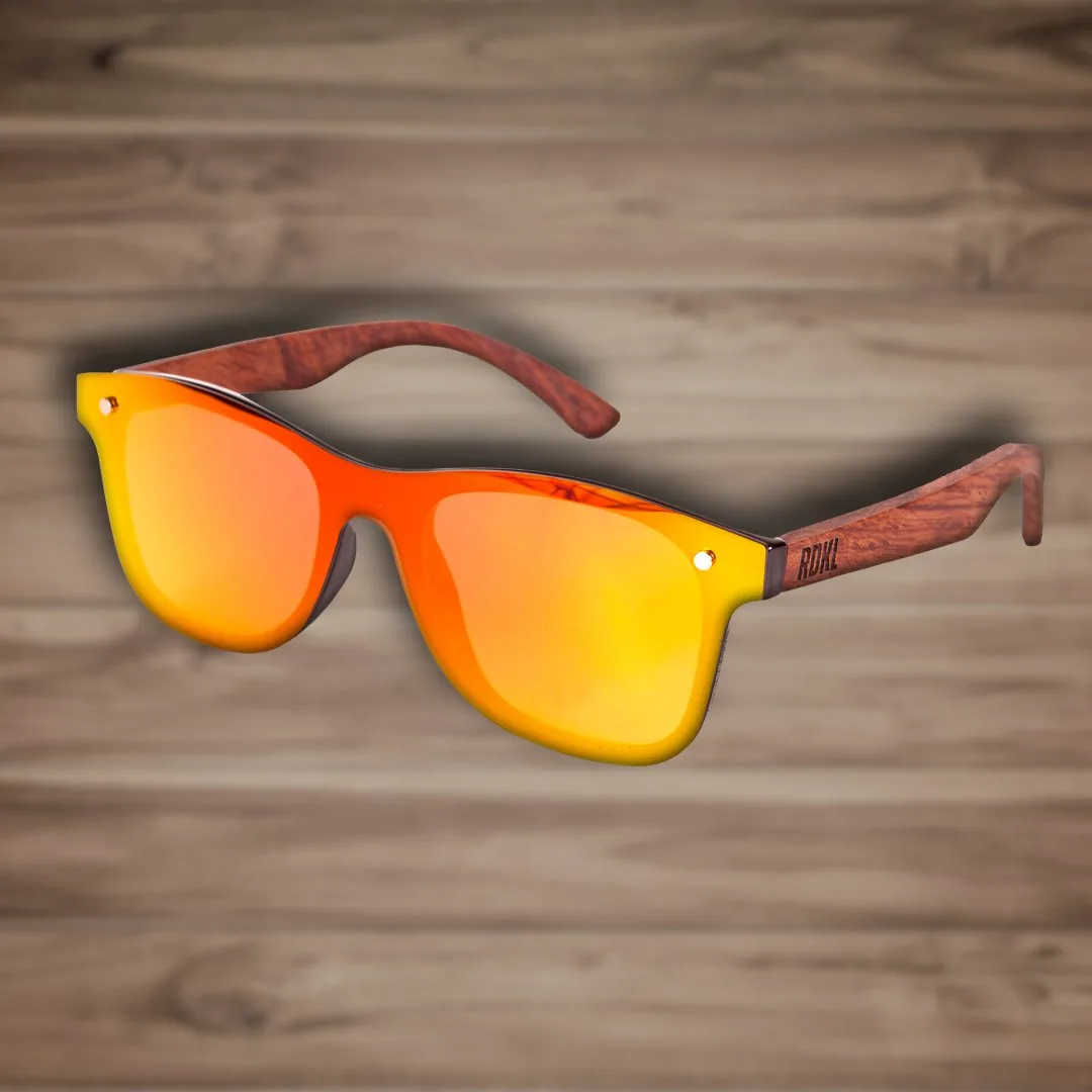 Gafas de madera "Sunset Vibes" — vista 5