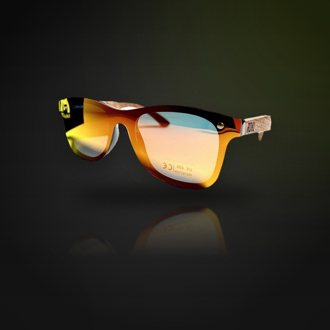 Gafas de madera "Sunset Vibes"