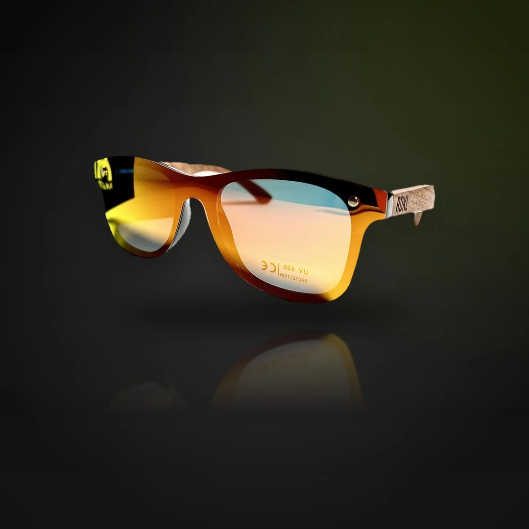 Gafas de madera "Sunset Vibes"